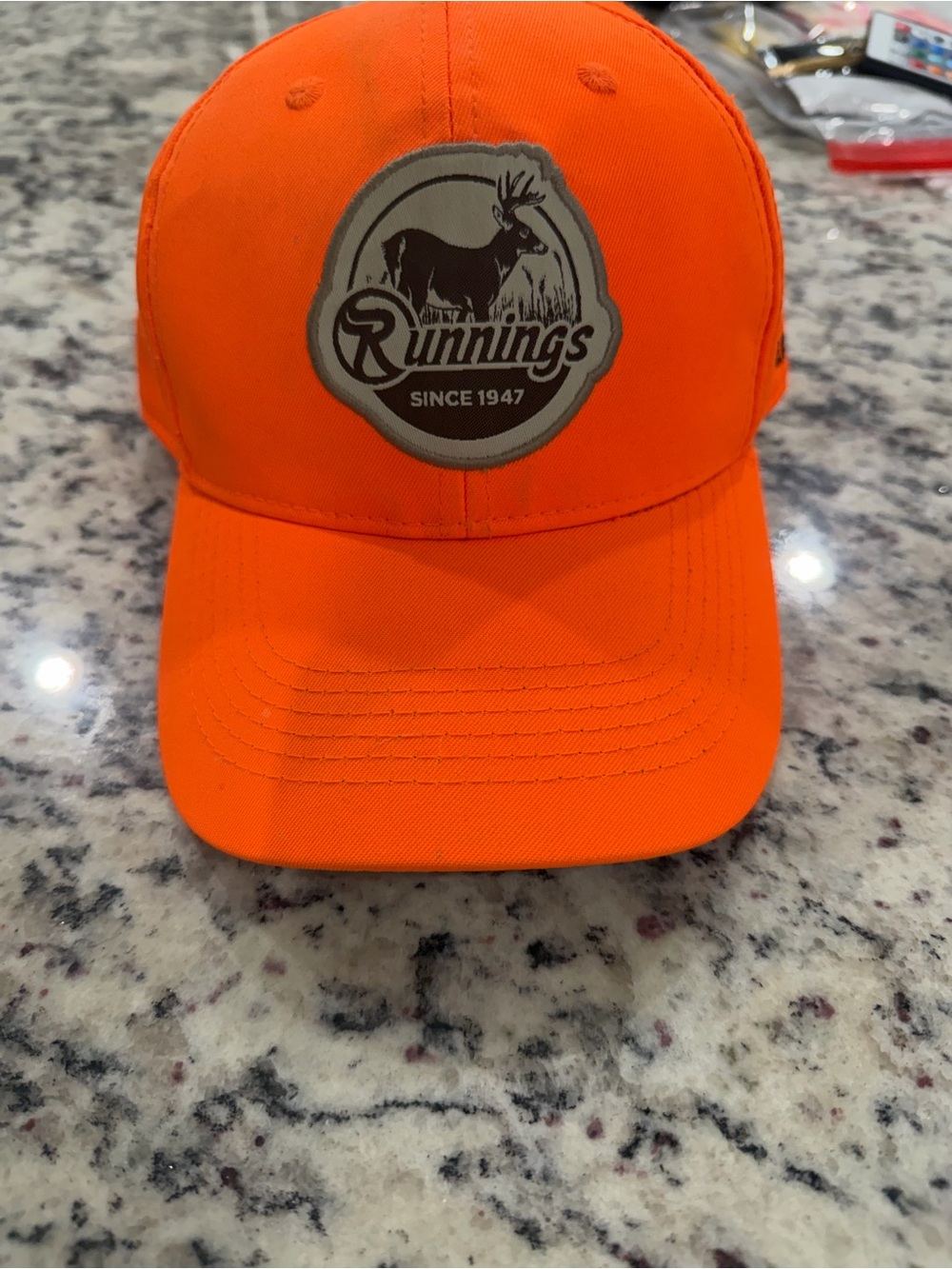 High-Visibility Orange Cap